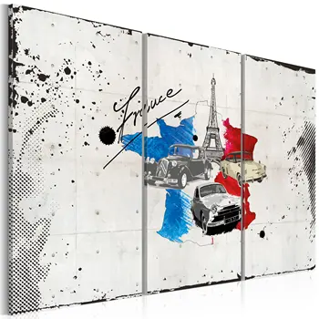 

Table-The French traveller-triptych-120x80