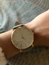Reloj de pulsera de cuarzo de diseño clásico para mujer, de lujo, de cuero, regalo, 2020