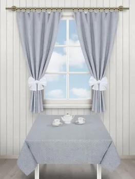 

Set curtains for kitchen Mesmer "эсон" cotton 150-180 cm 2 PCs