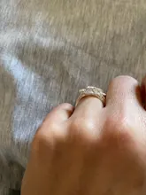 Anillos de flores de ciruela para mujer, de Color plateado, personalidad exagerada, tamaño ajustable
