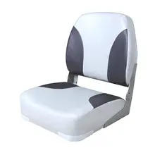 Кресло складной мягкое Classic Low Back Seat, серый/чёрный 75102GC