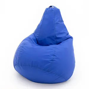 Armchair bag pear Oxford water repellent waterproof rainproof large soft frameless pouf ottoman for Home Cottage