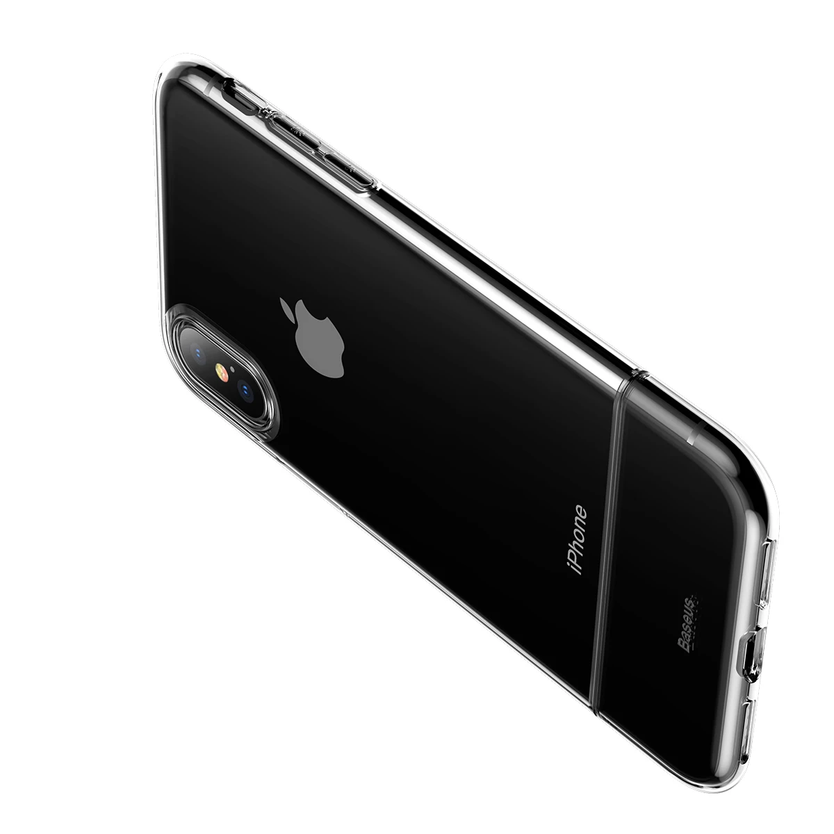 Чехол Baseus Half to Half Case For iP 6.5 WIAPIPH65-RY01(Черный