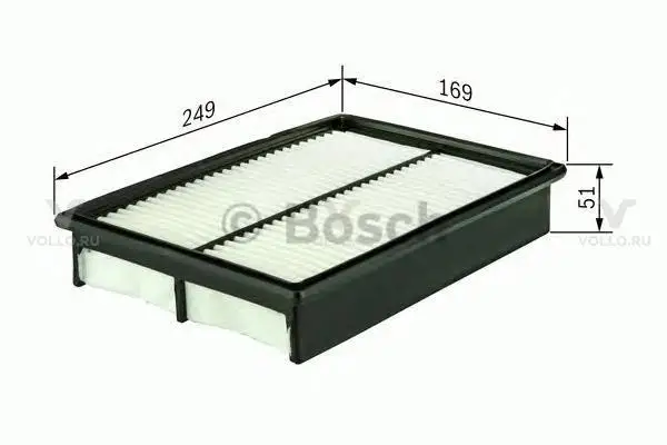 1457433952 bosch воздушный фильтр вставка
