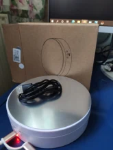 Mirror Turntable Stand Jewelry-Holder Rotating-Display Battery/usb-Power Electric 3-Speeds