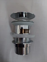 Bathroom Vanity Sink Pop Up Drain with Overflow, Faucet Vessel Pop Up Drain Stopper