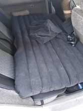 Colchones inflables para viajar en coche, cama universal para asiento trasero, sofá multifuncional, almohada, cojín y colchoneta para acampar al aire libre