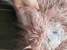 D & J-Accesorios De fotografía recién nacido, mantas suaves De piel De bebé, mantas De fondo De piel sintética, fotografía De bebé