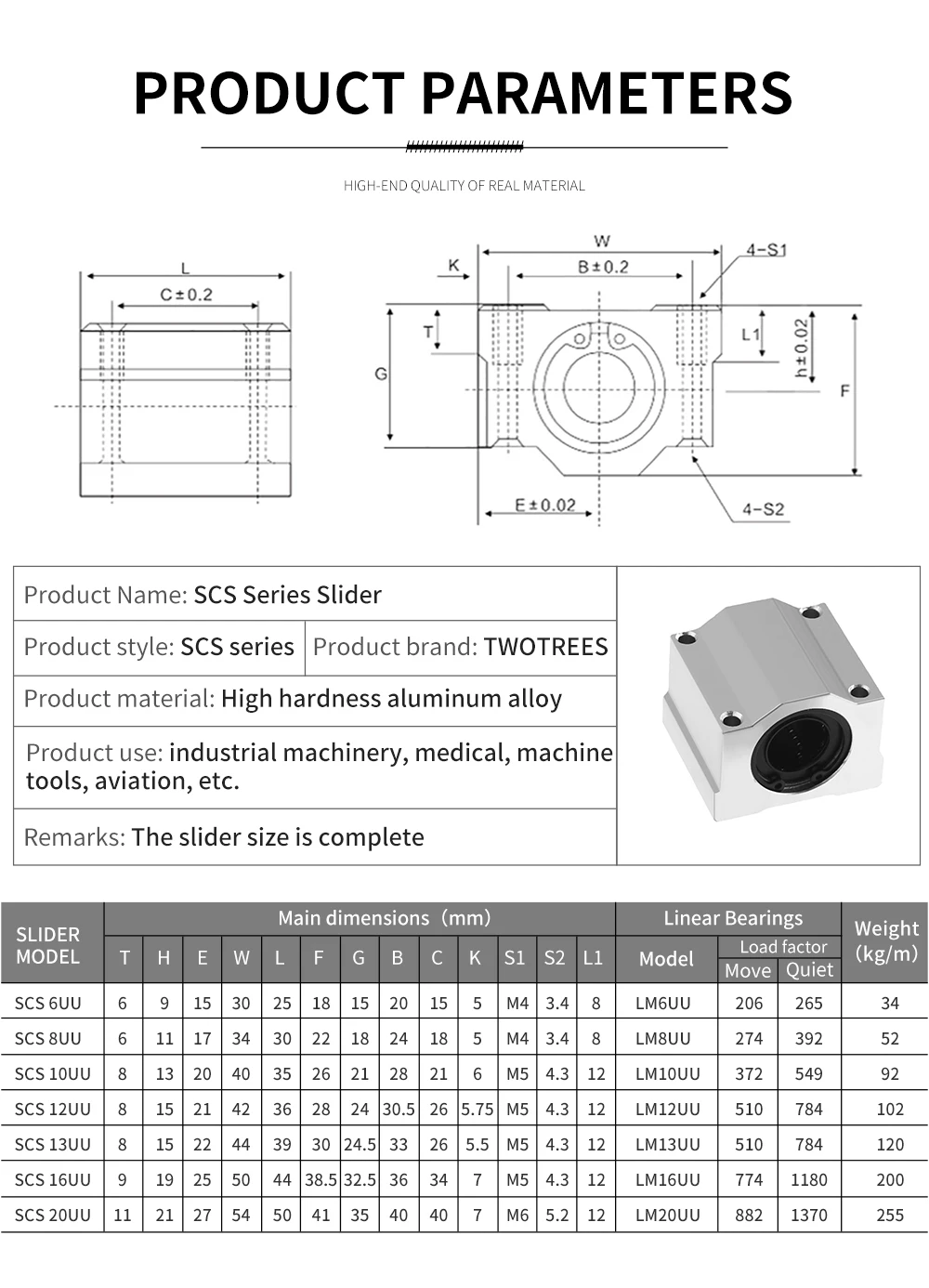 1個リニアモーションボールベアリングスライドためscs8uu 8ミリメートルリニアボールはブロックの3dプリンタ部cncルータ シャフト Aliexpress