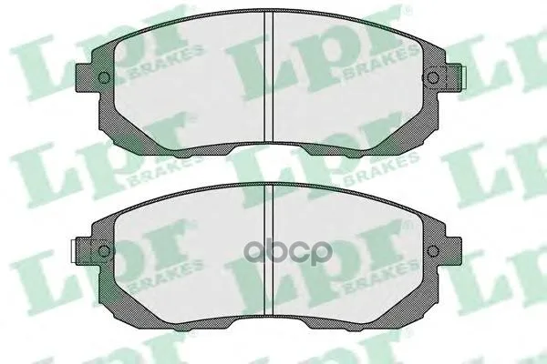 Колодки Тормозные Nissan Juke/Maxima/Teana/Tiida/Suzuki Sx4 Перед. С Инд.Износа Lpr 05p1606 Lpr арт. 05P1606