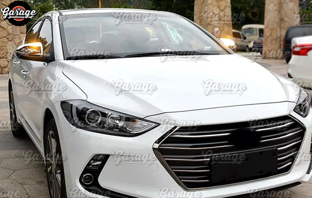 Накладки на зеркала для hyundai Elantra- ABS пластик литье 1 комплект/2 шт. украшения для стайлинга автомобилей