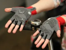 GIYO-guantes de Gel para ciclismo con pantalla táctil para hombre y mujer, guantes largos de medio dedo para ciclismo de montaña o carretera