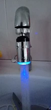 Temperature-Sensor Faucet Light Shower-Head Kitchen-Tap Bathroom-Crane LED for Changing-Glow