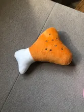 Pet-Supplies Dog-Toys Puppy-Training-Toy Squeaky Plush Chicken-Leg Bite-Resistant Dog Chew