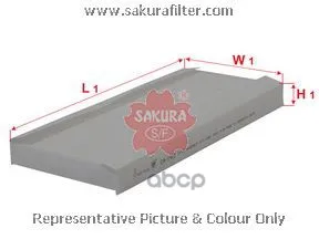 Фильтр Салонный 1 Шт. Sakura арт. CA1910 | Автомобили и мотоциклы