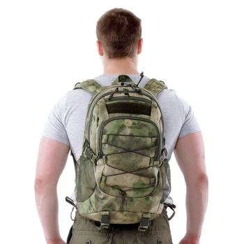 

Рюкзак KE Tactical 1-Day Mission 25л Polyamide 500 Den A-Tacs FG со стропами A-Tacs FG