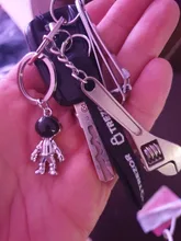 Llavero hecho a mano de astronauta en 3D, Robot espacial, regalo de aleación para hombre y amigo