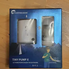 Air-Pump Mattress-Mat Sleeping-Pad Ultralight FLEXTAILGEAR TINY Rechargeable Inflate