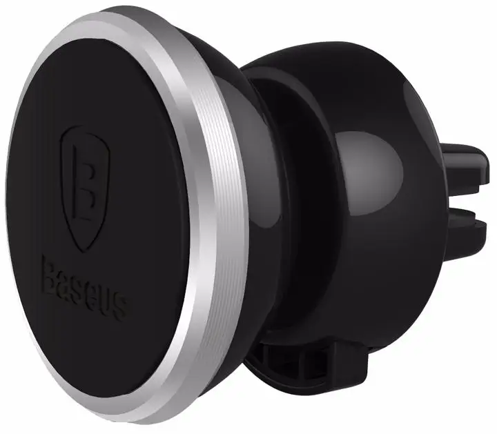 Держатель автомобильный Baseus Magnetic Car Air Vent Mount SUGENT-DR0S(Серебро