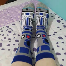 Complementos de cosplay de Star Wars de Disney, regalos para hombre y mujer, calcetines del Despertar de la Fuerza capítulo 9, Caballero Jedi, Maestro Yoda, C-3PO, Wookiee