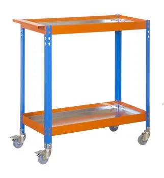 

TROLLEY METAL WAGON 2/400 METALIC BLUE/ORANGE/GAL