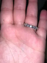 Kuololit-Anillo de plata 925 sólida de moissanita de 5 quilates para mujer, sortija de la eternidad para boda, compromiso, nuevo, fino