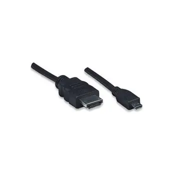 

ICOC HDMI-4-AD5 HDMI cable Highspeed with Ethernet 1.4 A M / Micro D M 5 mMANHATTAN11.12