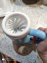 Taza limpiadora portátil de silicona suave para mascotas, limpiador de pies rápido manual con un clic