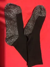 Calcetines térmicos de fibra de aluminio para invierno, calcetín grueso y cómodo para esquí de montaña, 35 grados, 1 par