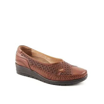

Forelli Women Casual Shoes Light Brown Genuine Leather 25112 Made in Turkey Sneaker Sandals Anatomical Shoes Expert