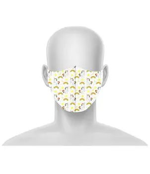 

Mask facial hair towels reusable diapers antibacterial protection and sport. Unicorns