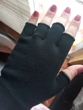 GobyGo-guantes deportivos de Yoga para hombre y mujer, 1 Uds., antideslizantes, para gimnasio, entrenamiento, culturismo, medio Protector de mano y dedos