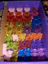 Gominolas dulces de resina mezclada, 40 Uds.