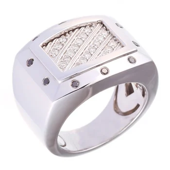 

Jay VI print with white gold diamonds