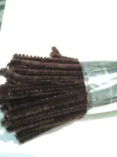 100 Uds 30cm limpiadores con puntas de chenilla para tubos niños juguete educativo de peluche colorido limpiador de Pipa juguetes artesanía de bricolaje hecha a mano suministros