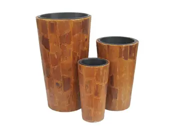 

EUROPALMS Deco pot set "AFRICA" 74/54/44cm