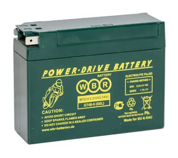 

Battery gel mtg12-2, 3 (ytr4a-bs (gel)), WBR mtg12-2, 3