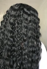 Curly Wigs Hair Hand-Tied Synthetic-Wigs Afro Kinky Heat-Resistant Deep-Wave Cosplaly