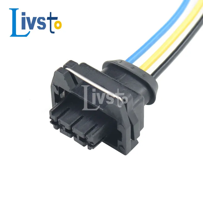 Tyco Te Amp 3 Pin Ev Connettore Impermeabile Del Cablaggio Con La Copertura In Gomma Dj7033-3.5-21