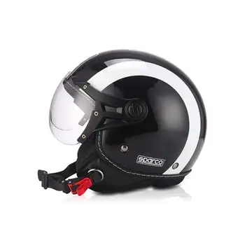 

SPC39351NGB motorcycle Helmet 501 Black/White size M. Sparco®