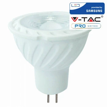 

V-TAC MR65110F Led lamp MR16 6,5W 12V 110 degree cool white 6400K with Samsung Chip SKU-206