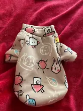 Ropa para mascotas, abrigo estampado bonito para perros pequeños, gatos, Chihuahua, Shih, Tzu, Primavera