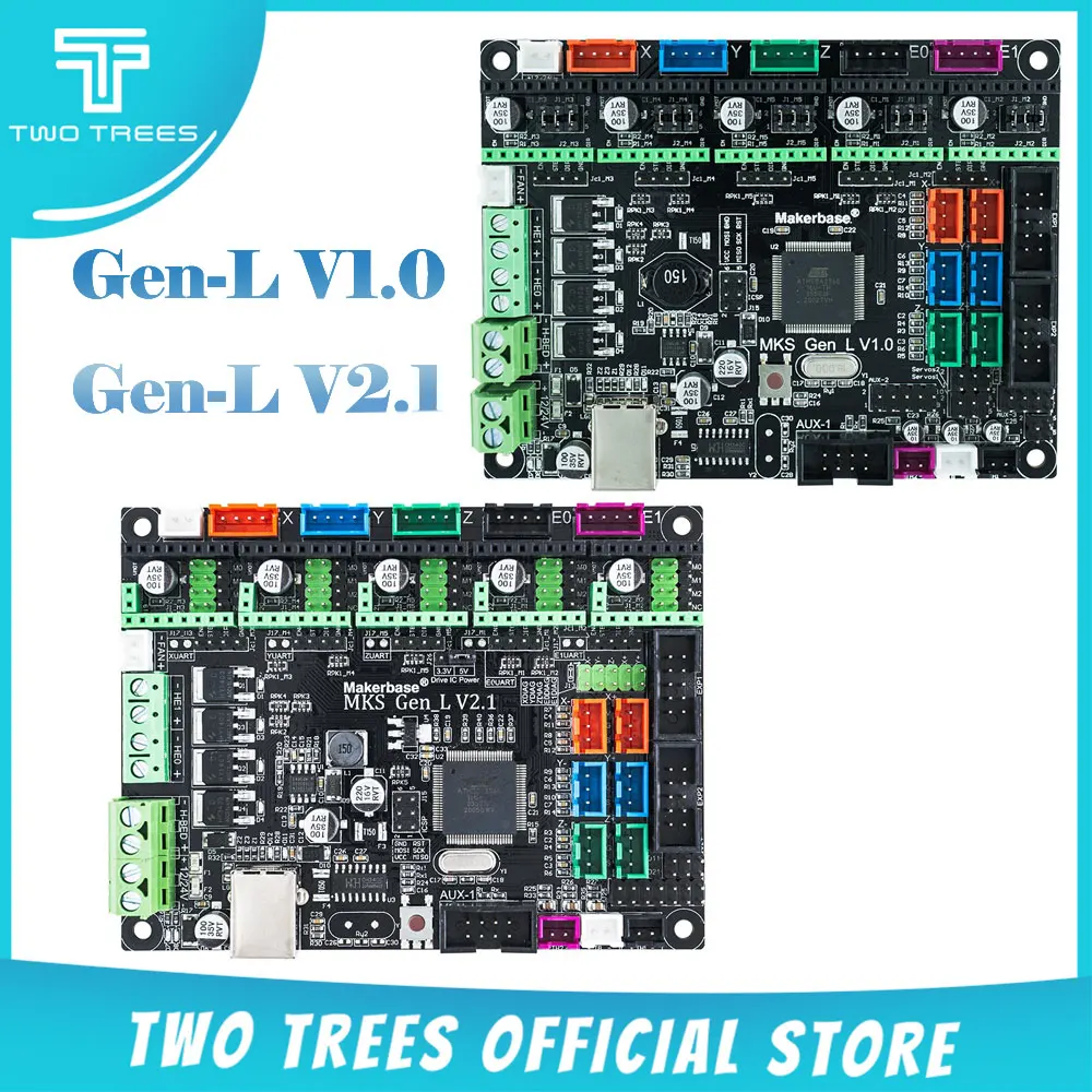 Плата Makerbase для 3D принтера MKS Gen L контроллер совместим с Ramps1.4/Mega2560 R3 поддерживает