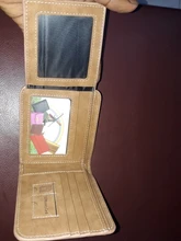 Cartera de cuero para hombre, tarjetero, monedero de mano, billetera corta esmerilada, bolsillo para monedas, 2020