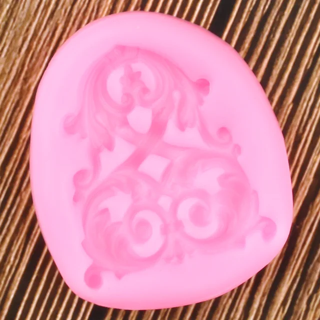 3D -S Cukor Kézműves Érem -Megkönnyebbülés Szilikon Penész Polimer Agyag Gyanta Sütemény Sütés Fondant Csokoládé Díszítő Szerszámok - Image 5