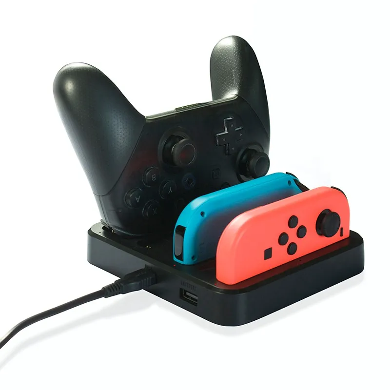 7 в 1 зарядная док станция для nyd Switch Joy con NS Pro подставк зарядки контроллера nintendo