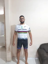 Astana-Conjunto de Jersey de ciclismo para hombre, ropa deportiva de montaña para verano, 2020