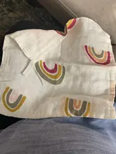 Manta de muselina de 120x120cm para bebé, manta suave de bambú para recién nacido, Toalla de baño de gasa, saco de dormir para bebé, funda para cochecito