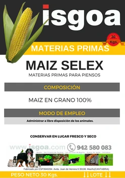

Corn for Hens and Chickens Sack 30 Kg Isgoa
