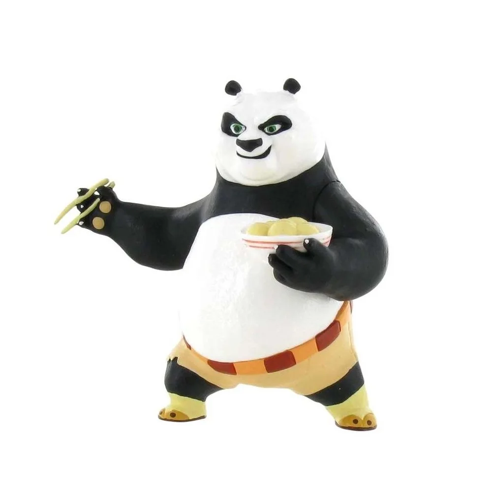 Comansi Kung Fu Panda Toy Figures Great For Cake Decorating Toppers Official 